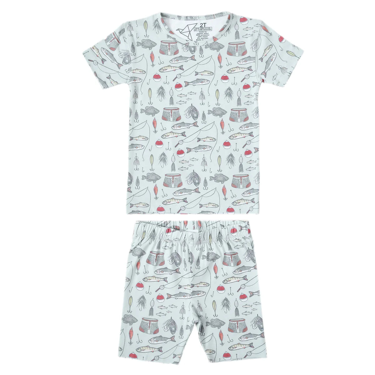 Trout 2pc Short Sleeve Pajama Set