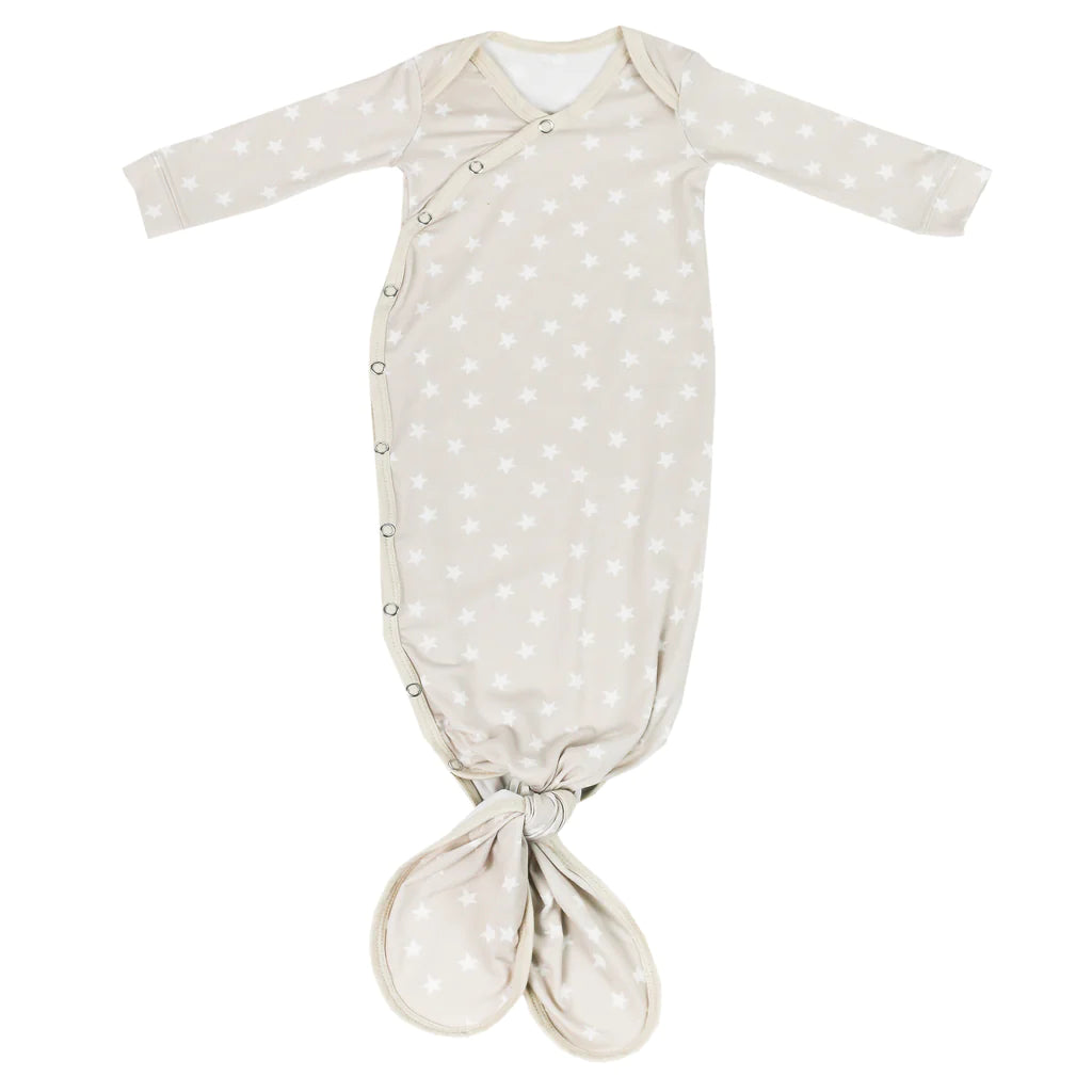 Twinkle Knotted Gown-star : newborn