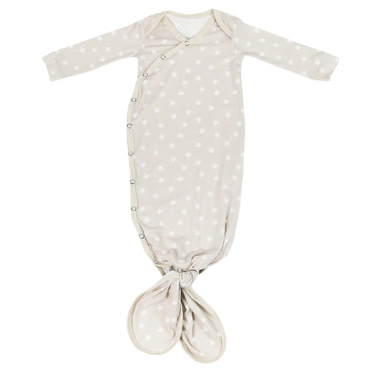 Twinkle Knotted Gown-star : newborn