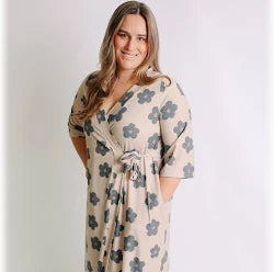Gemma-in-Tan Womens Everyday Robe