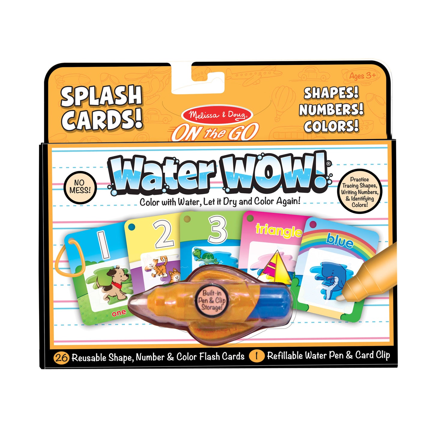 Water Wow! Number Cards