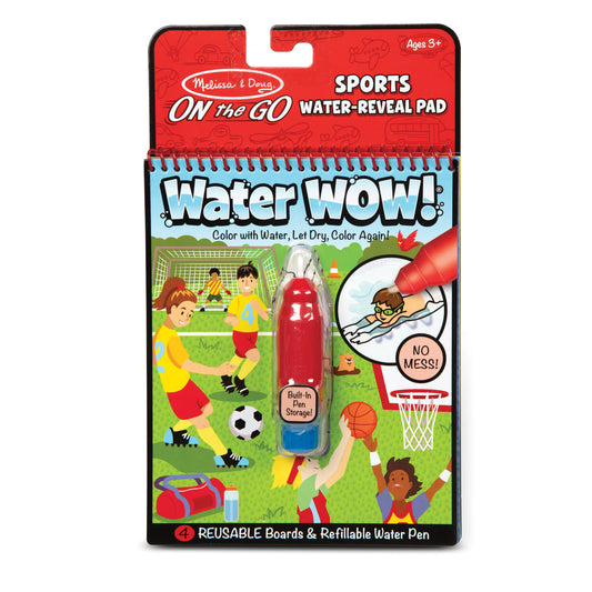 Water Wow! Sports Water-Reveal Pad - On the Go Travel Activity