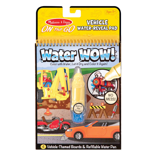 Water Wow! Vehicles - On the Go Travel Activity