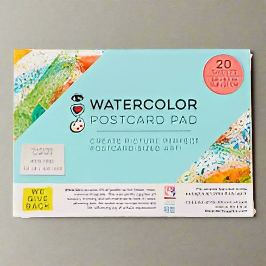 Watercolor Postcard Pad