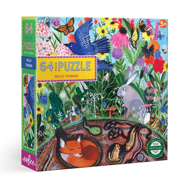 Wild Things Puzzle-64 pieces