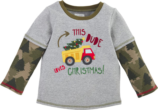 CHRISTMAS DUDE CONSTRUCTION TEE