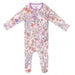 Flora  Zip-Up Footie Pajama