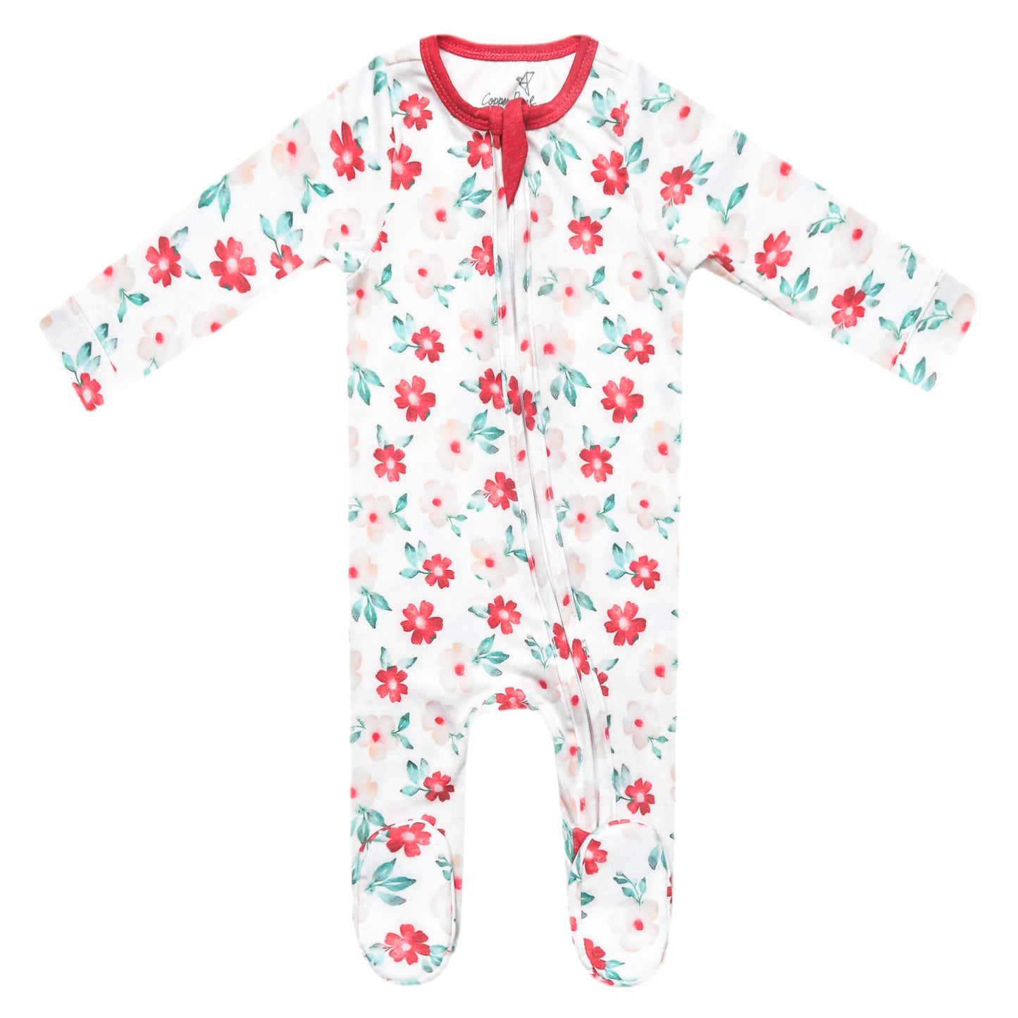 Noel  Zip-Up Footie Pajama