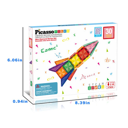 Mini Diamond 30pc Rocket Set