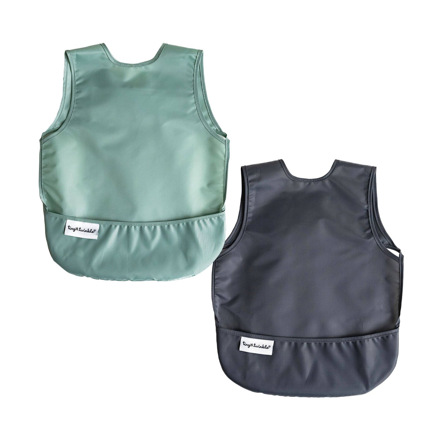 Mess-proof Apron Bibs - 2 Pack