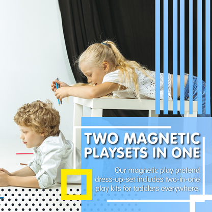 Leo & Friends Magnetic Dressing Kit, 66-Pieces