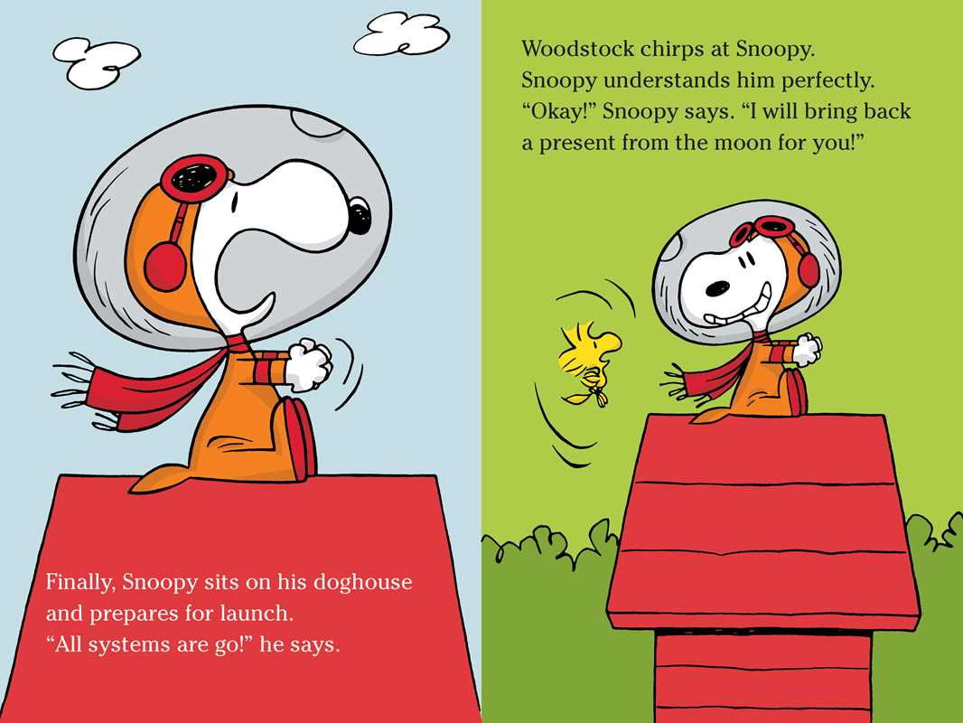 Snoopy, First Beagle on the Moon! by Charles  M. Schulz