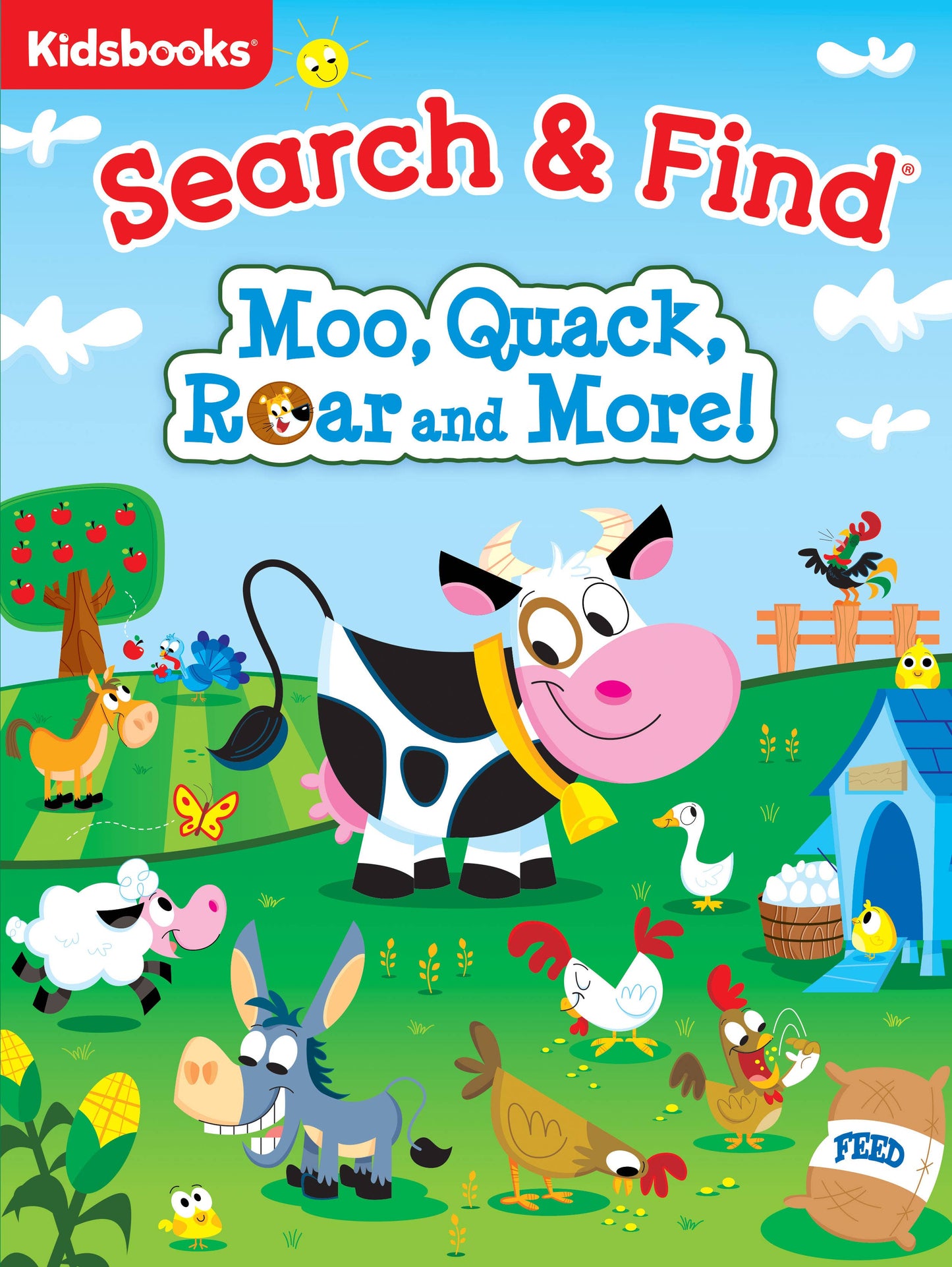 My First Search & Find: Moo, Quack, Roar and More!