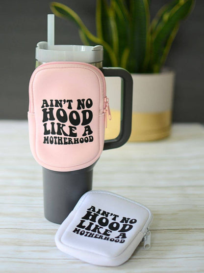 Motherhood Water bottle Tumbler pouch mothers day humor