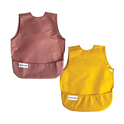 Mess-proof Apron Bibs - 2 Pack