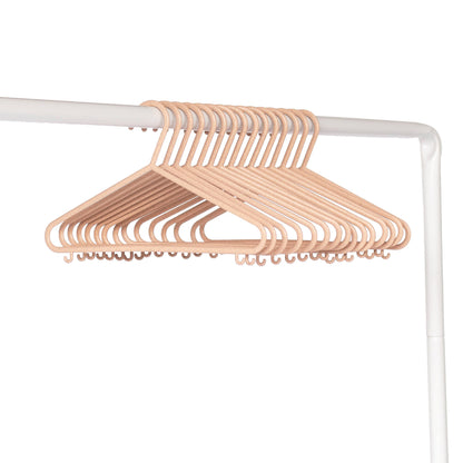 Baby Wheat Straw Hangers (2 Packs of 15): Speckled Cream