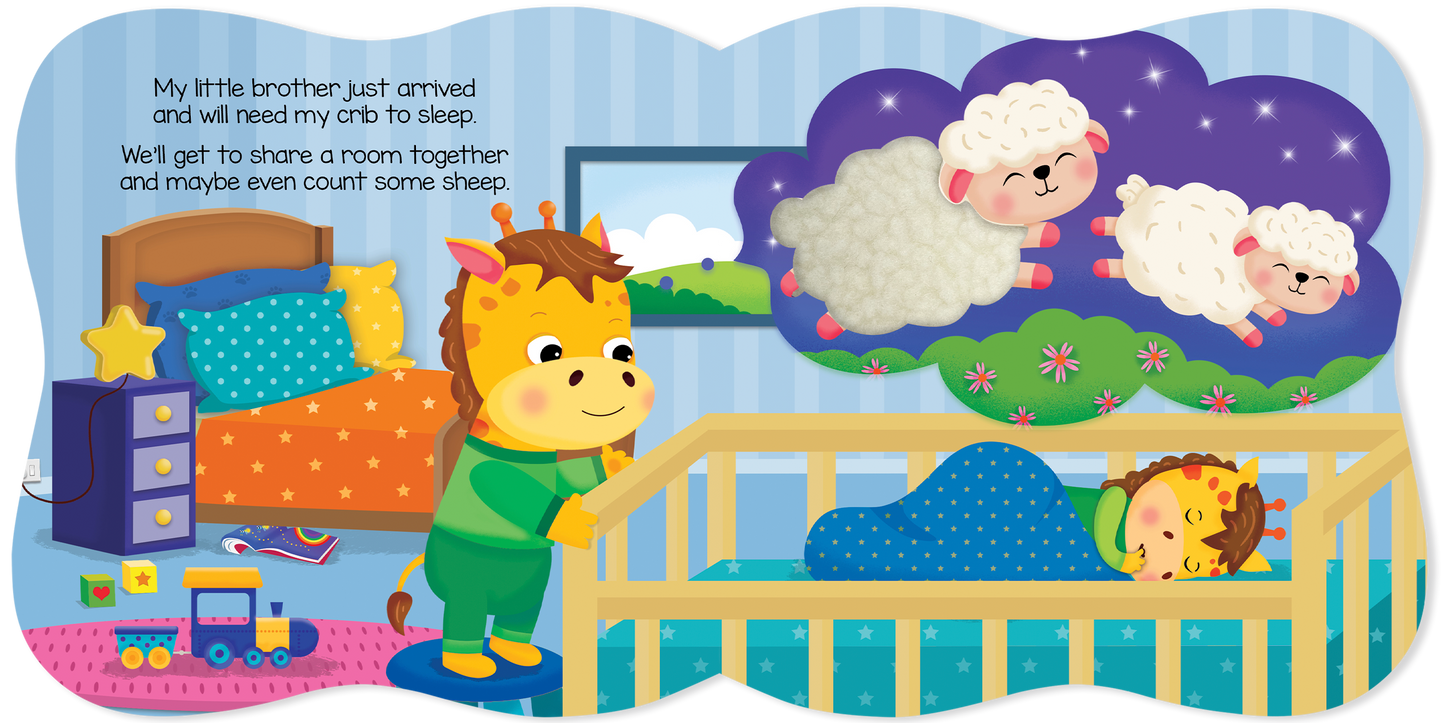 My Big Bed- Touch and Feel Board Book - Sensory Board Book