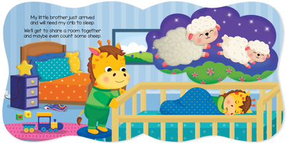 My Big Bed- Touch and Feel Board Book - Sensory Board Book