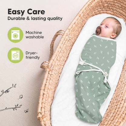 3pk Soothe Baby Swaddles Sleep Sack for Newborns - Prairie