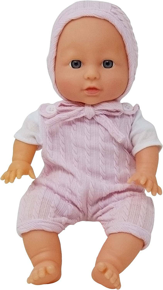 12 inch Realistic Baby Doll with Soft Body, Pink