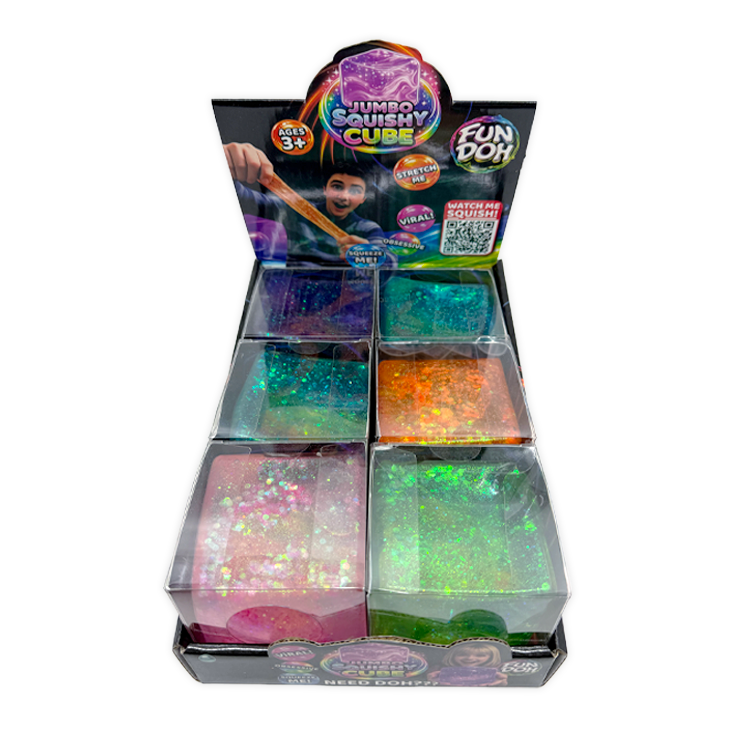 Fun Doh JUMBO Squishy Cube | Viral Assortment