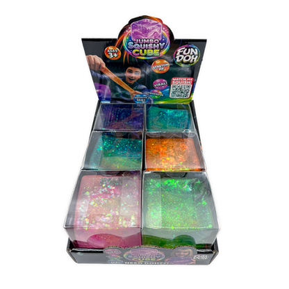 Fun Doh JUMBO Squishy Cube | Viral Assortment