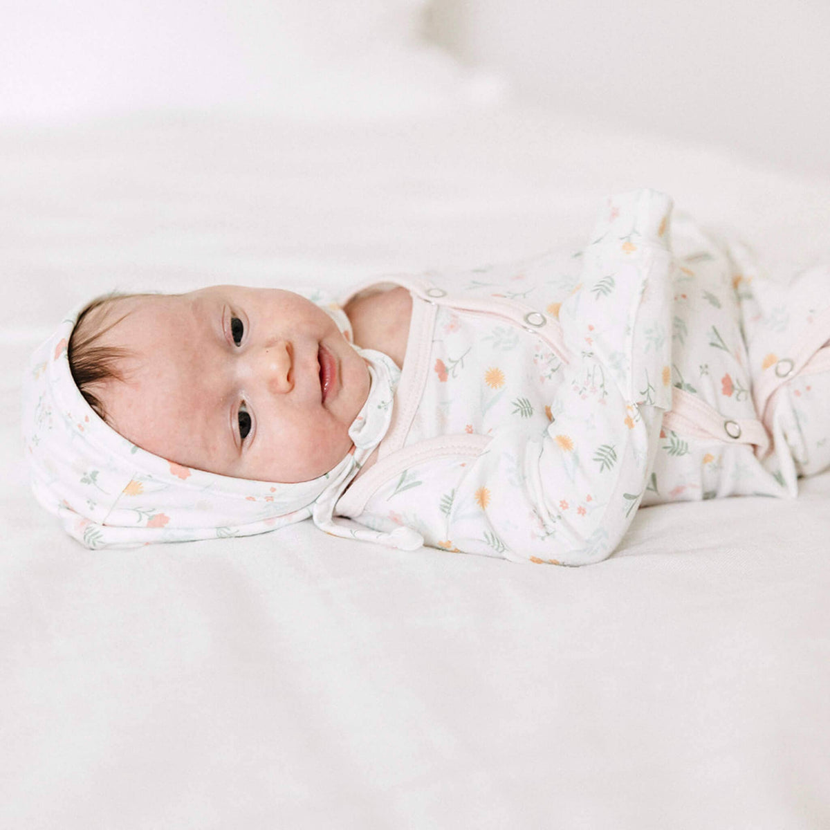 Newborn Knotted Gown - Mabel