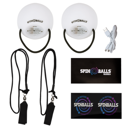 Glow.0 LED Spinballs - Poi Balls