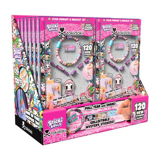 Sticki Rolls Toki Doki S1 Pendant 12pc CDU