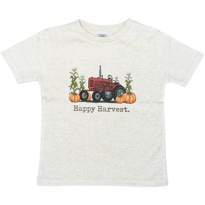 "Happy Harvest" Country Western Tractor Farm Fall Clothing