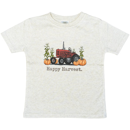 "Happy Harvest" Country Western Tractor Farm Fall Clothing