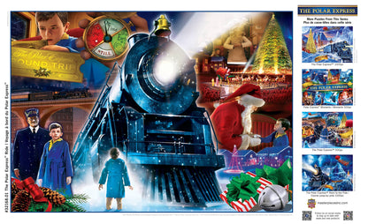 The Polar Express - Ride 500 Piece Glitter Puzzle