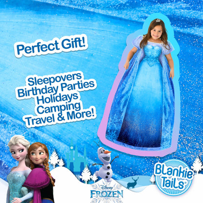 Frozen 1 Elsa Blankie Tails Wearable Blanket