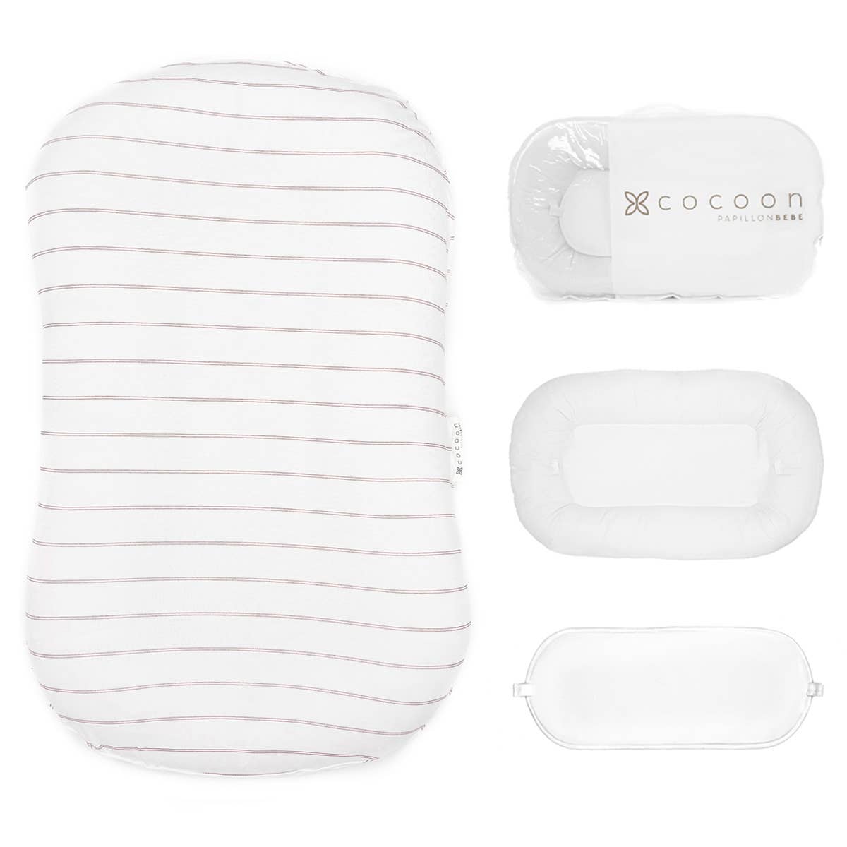 Cocoon: 0-9 months (Baby Lounger, Fall, Travel): Dove