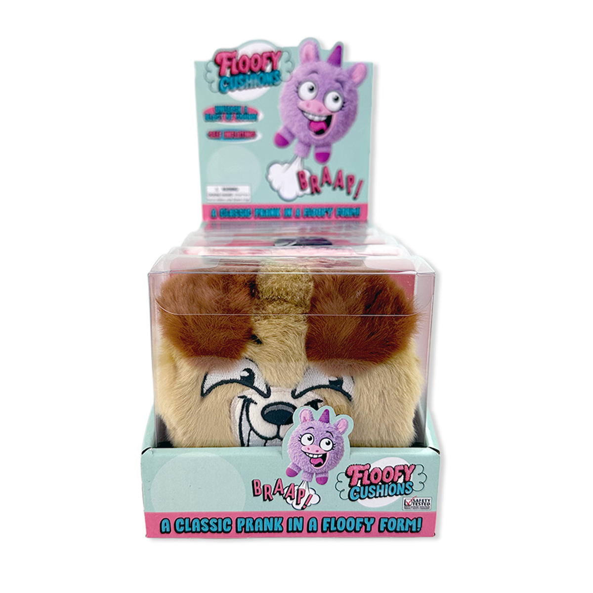 Floofy Cushions Plush Whoopee Cushion