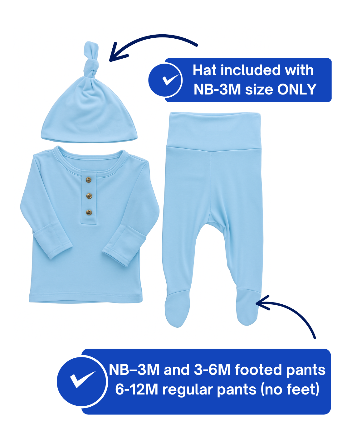 Top and Bottom Outfit Baby Clothing