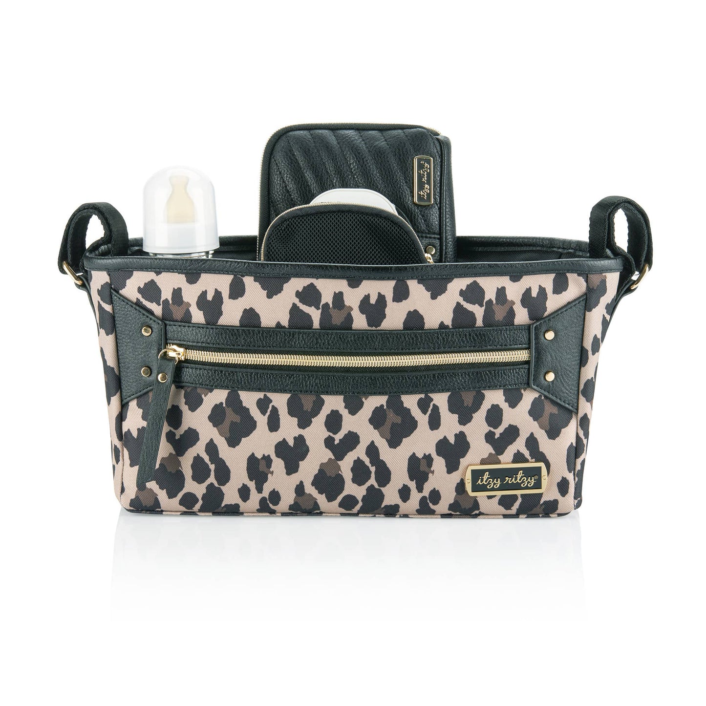 *OUTLET* Leopard Travel Stroller + Wagon Caddy