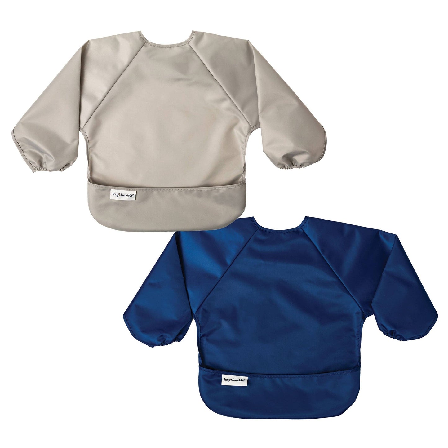 Mess-proof Full Sleeve Bibs - 2 Pack