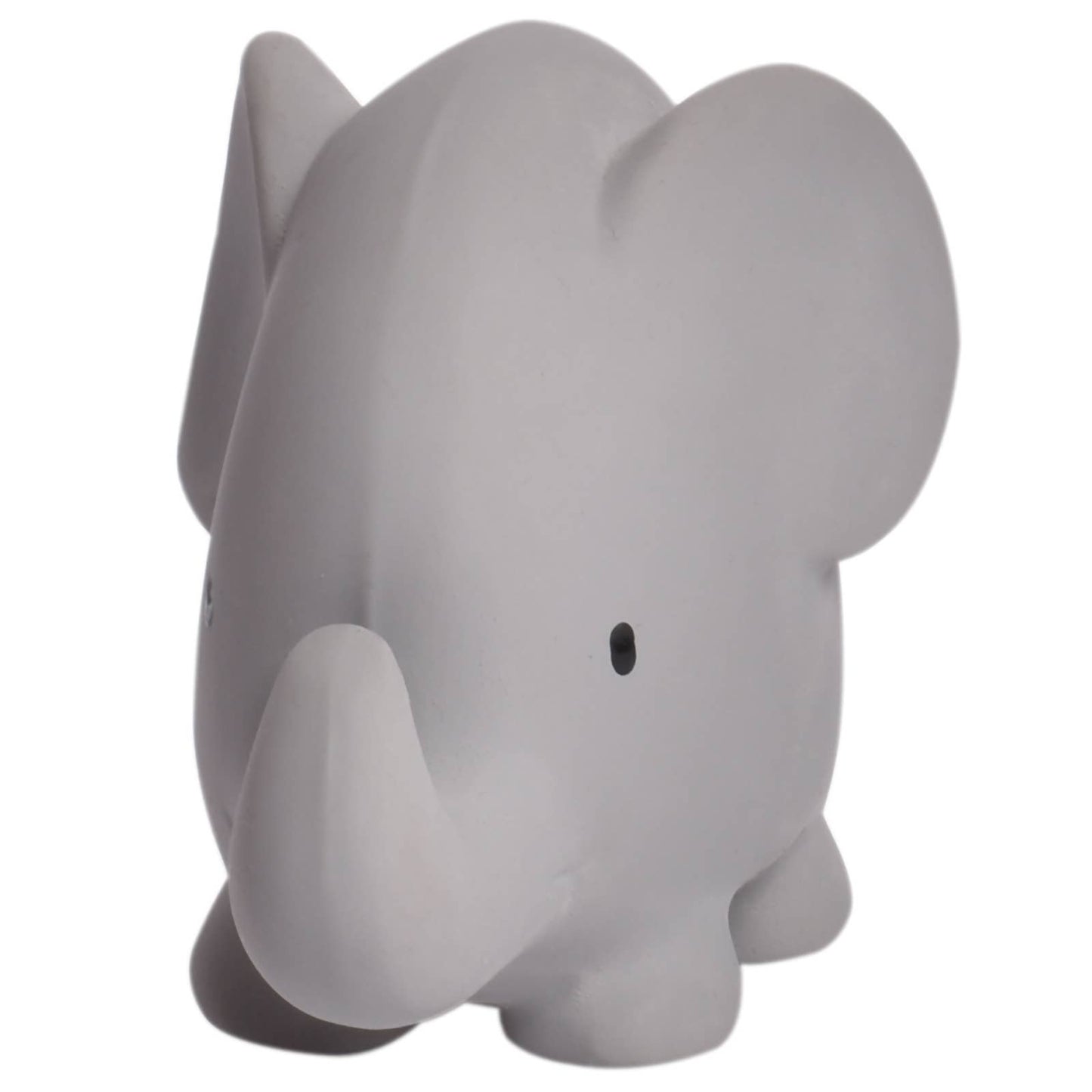 Elephant Natural Organic Rubber Teether, Rattle & Bath Toy