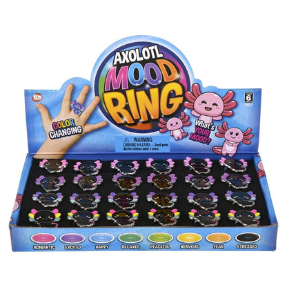 Axolotl 1" Mood Ring