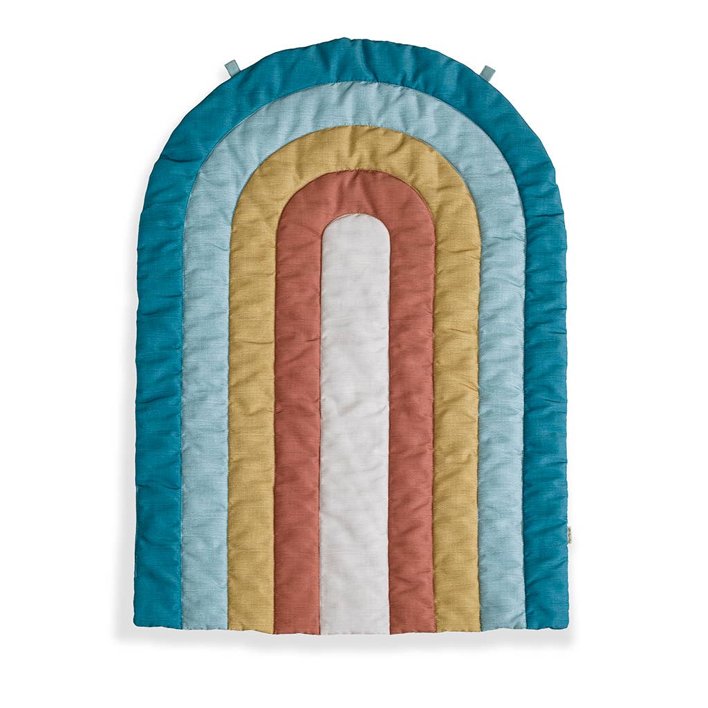 Bitzy Bespoke Ritzy Tummy Time Rainbow Play Mat