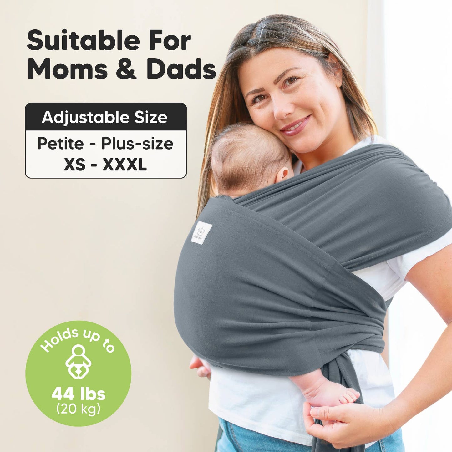 KeaBabies D-Lite Wrap Carrier