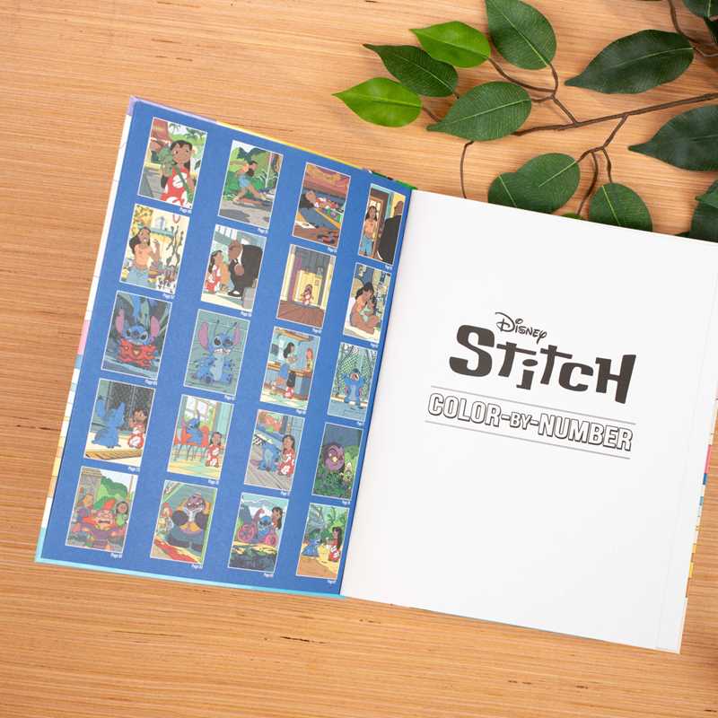 Disney Stitch Color-By-Number by Editors of Thunder Bay Press