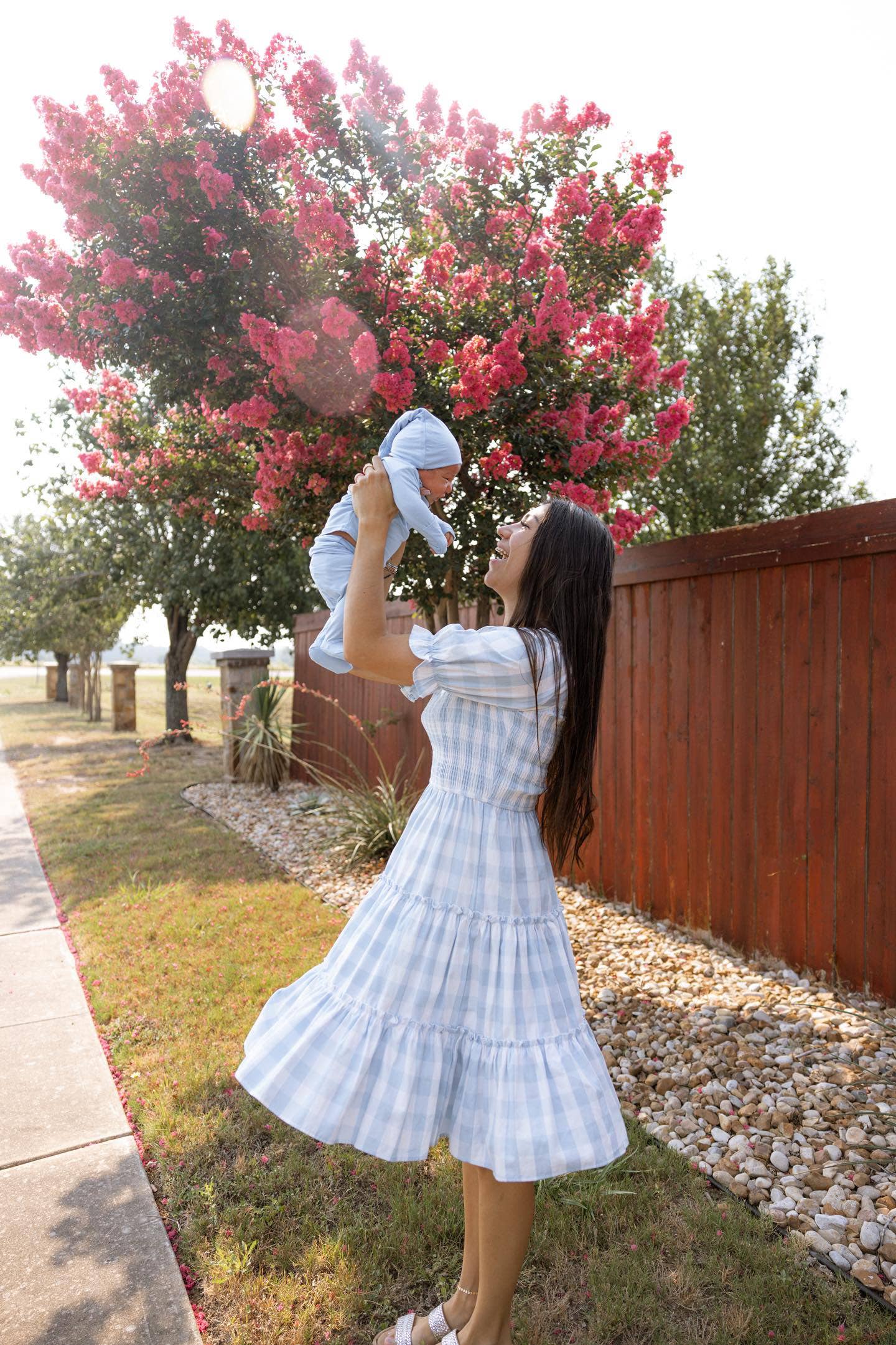 Top & Bottom Baby Outfit (Newborn - 3 mo) - Baby Blue