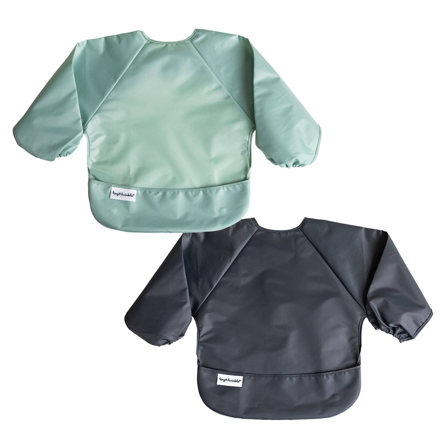 Mess-proof Full Sleeve Bibs - 2 Pack