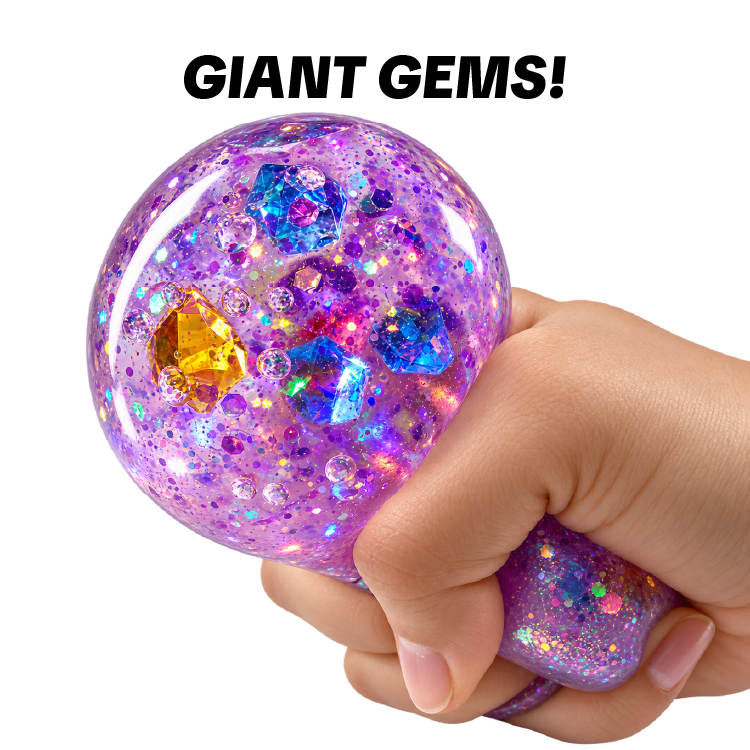 Fun Doh Mystery Gem Filled Squishy Dumpling Toy