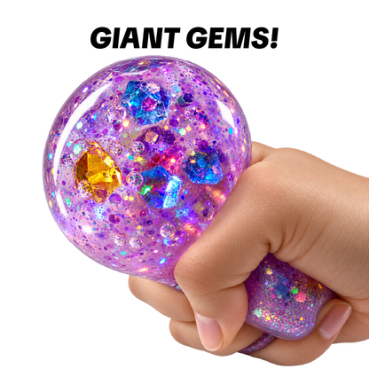 Fun Doh Mystery Gem Filled Squishy Dumpling Toy