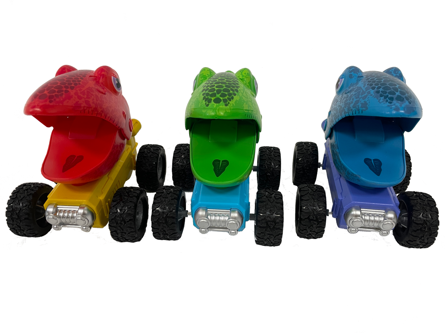 Dino Racers - dinosaur vehicles with NO batteries needed!