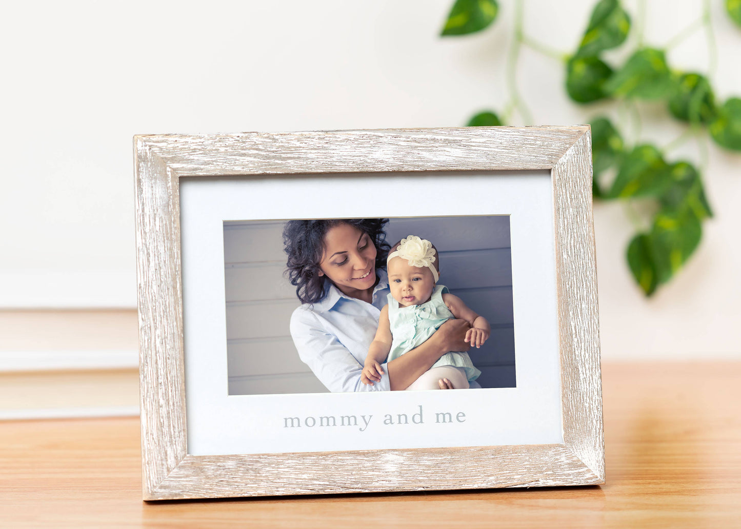 Mommy and Me Sentiment Frame, Rustic