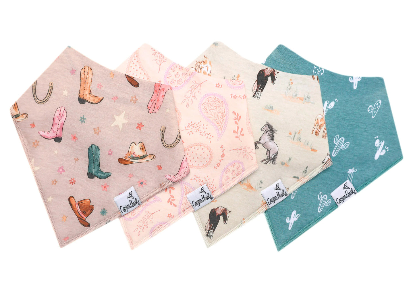 Cheyenne Bandana Bib Set